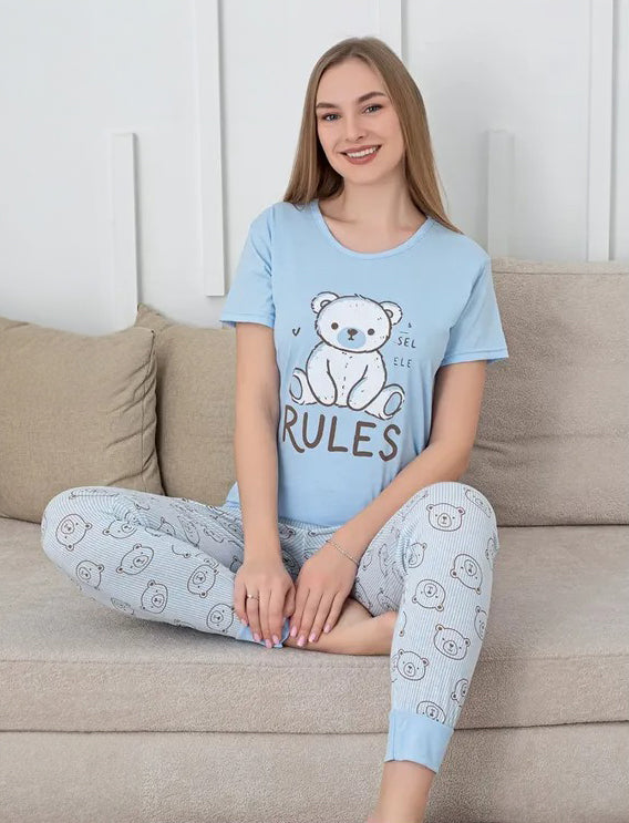 Light Cotton PJ Set