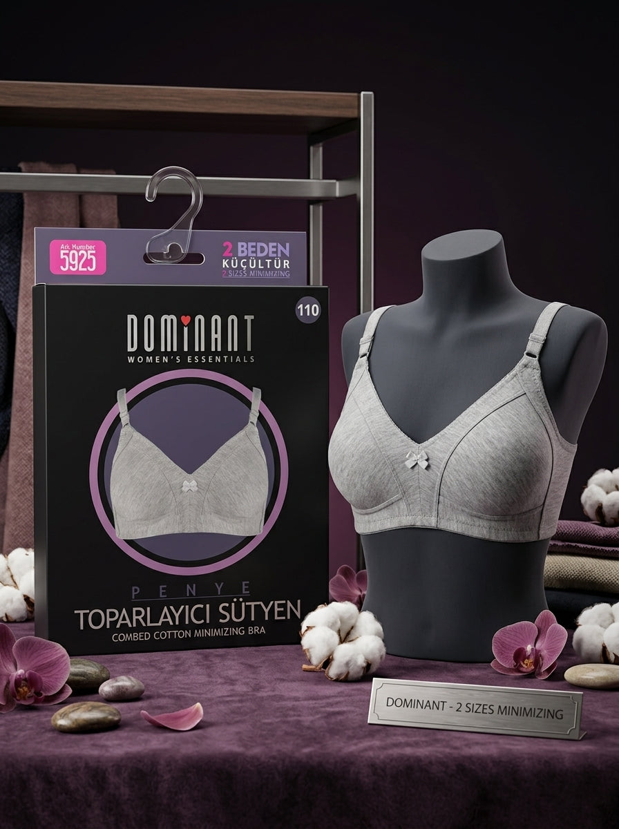 Cotton Minimizer Non-Padded Bra