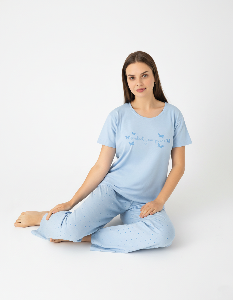 Pure Soft Cotton PJ Set