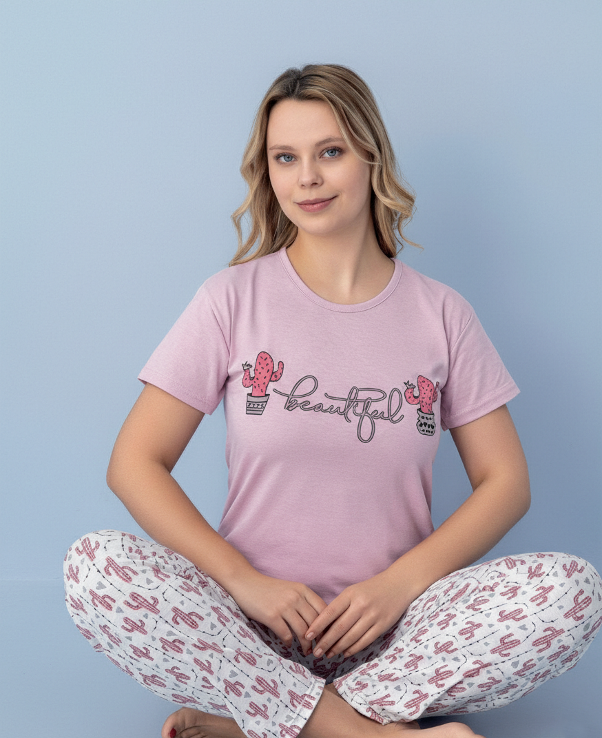 Light Cotton PJ Set