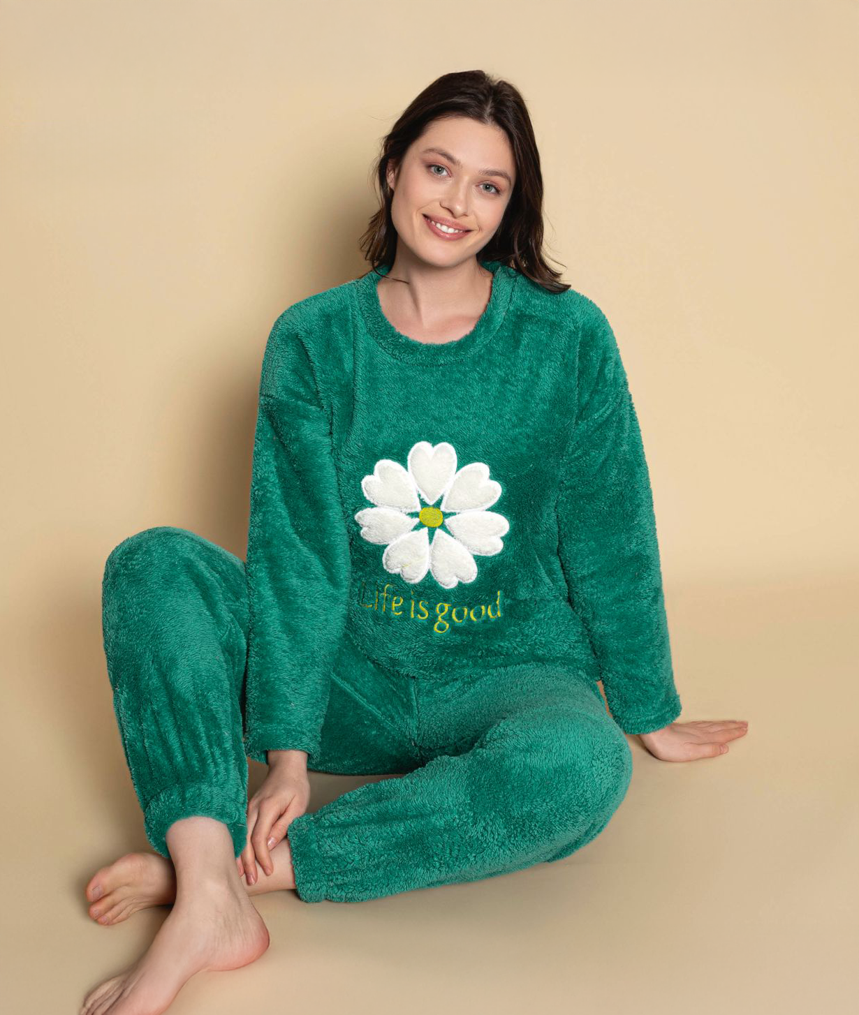 Fur Fleece PJ Set