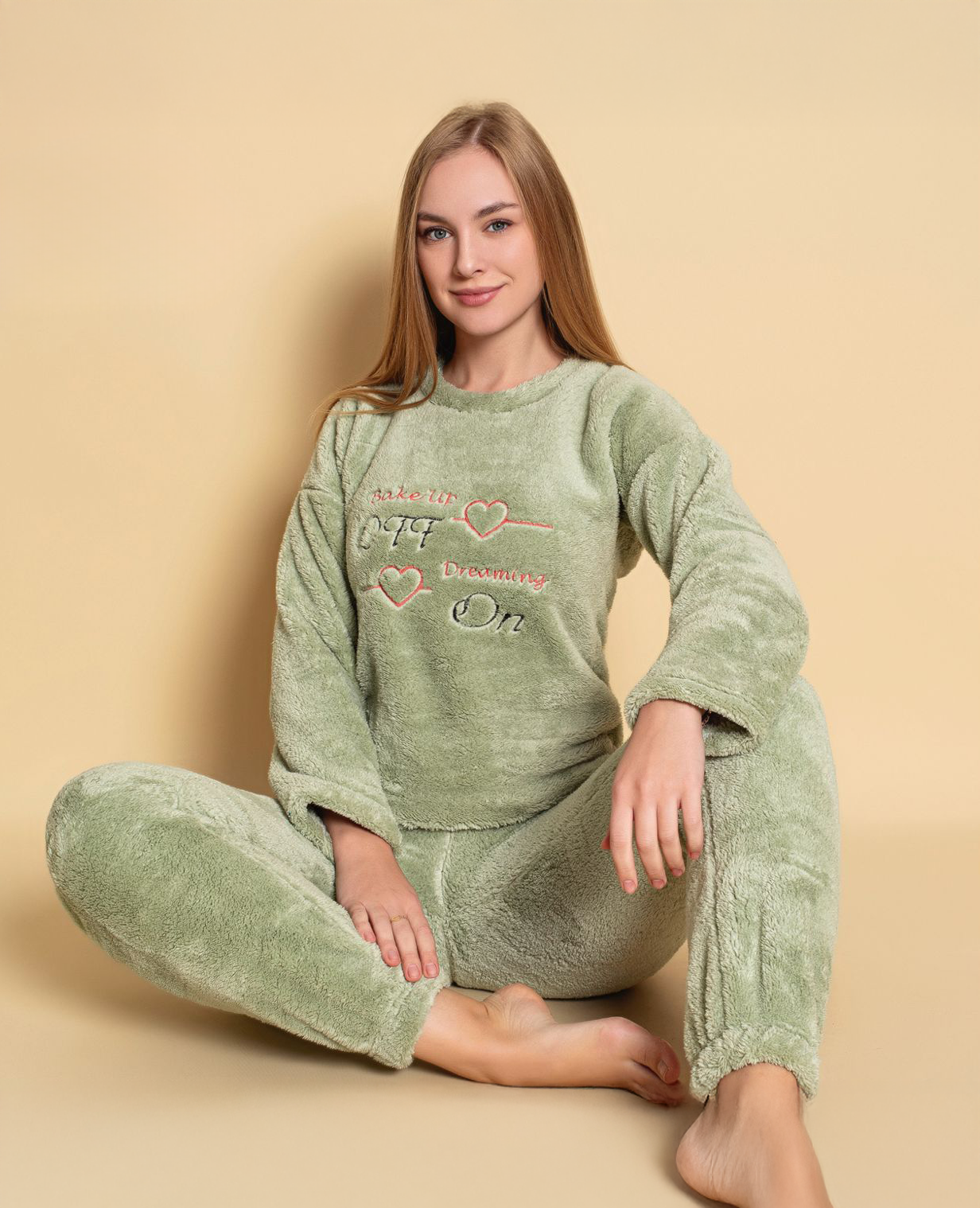 Fur Fleece PJ Set