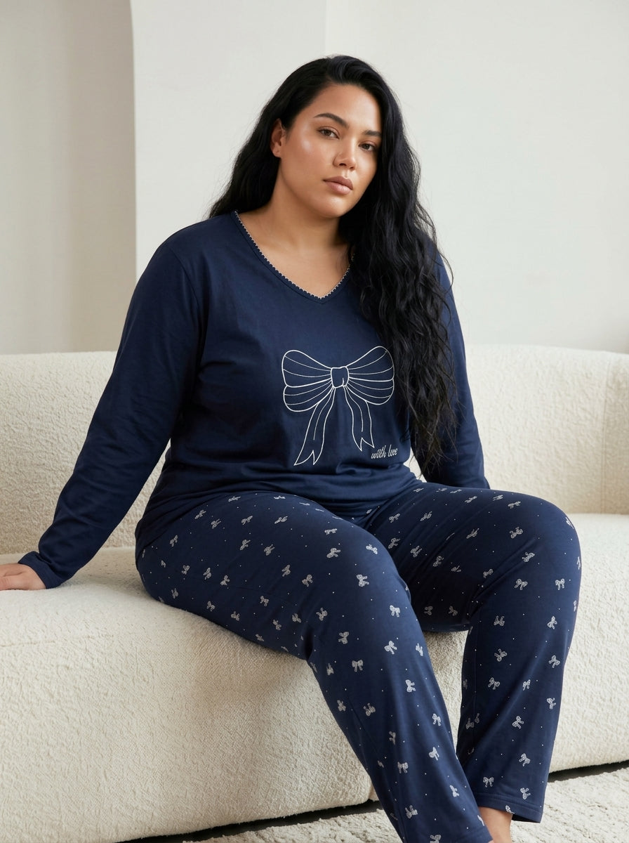Soft Stretch Cotton PJ Set