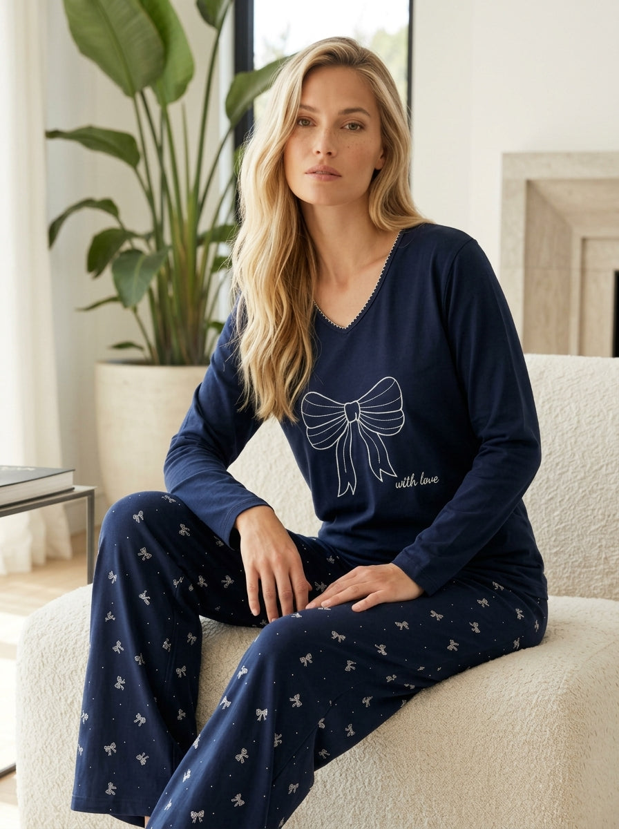 Soft Stretch Cotton PJ Set