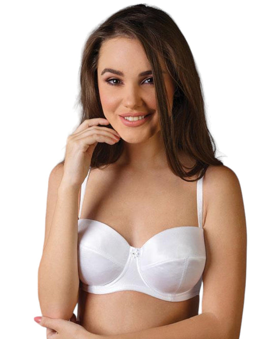 Ellina - Soft pad Strapless Satin Bra 320