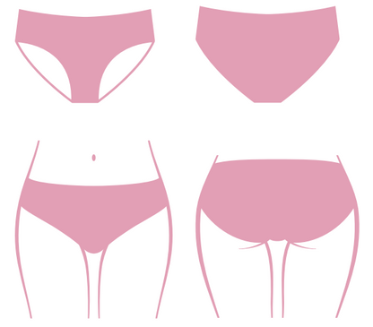 2-Pack High Waist Panties