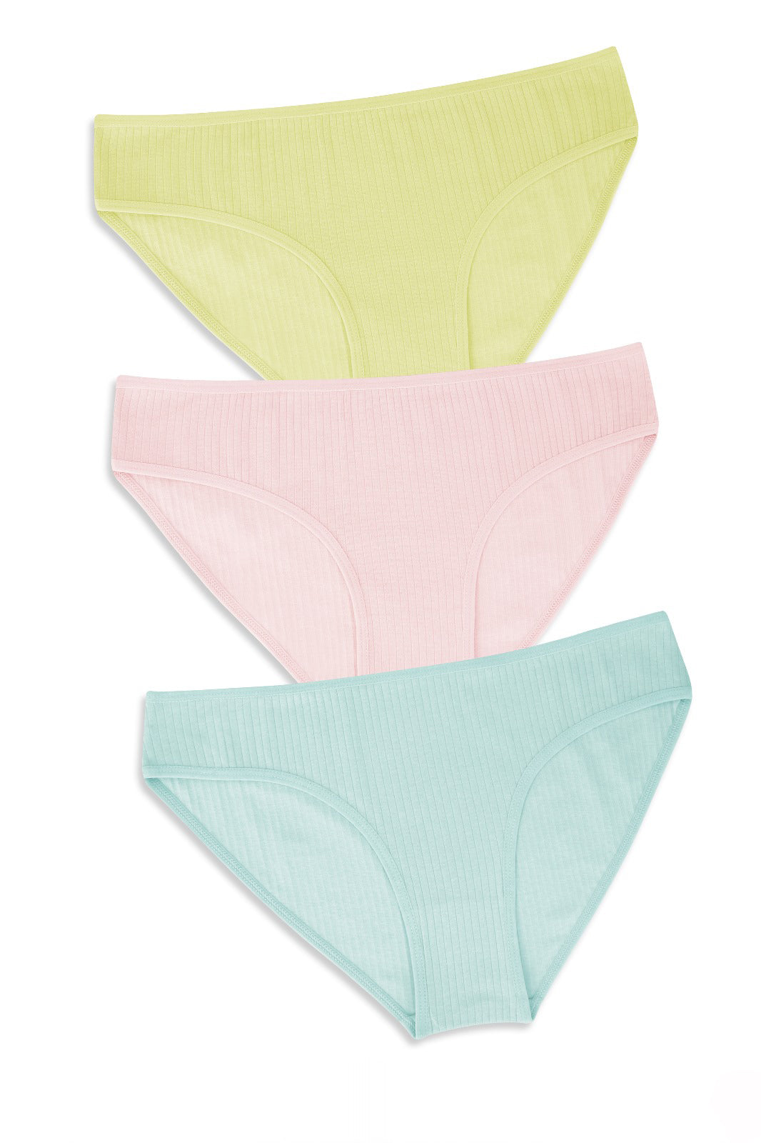 3-Pack Cotton Bikini