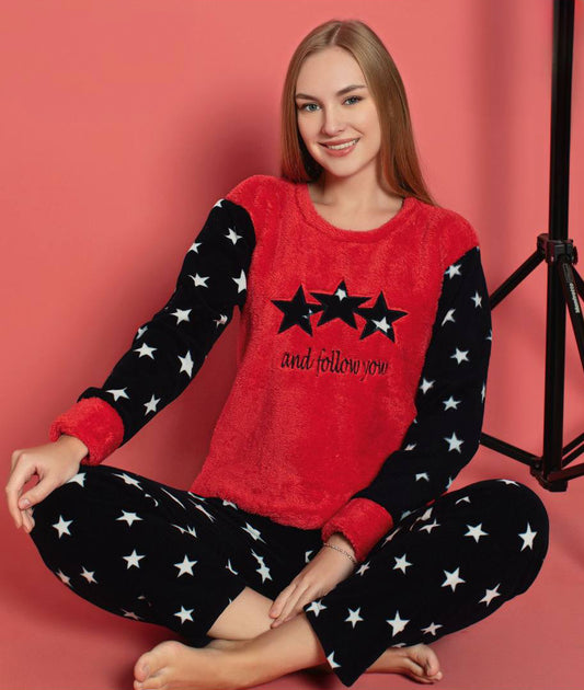 Coral Fleece PJ Set