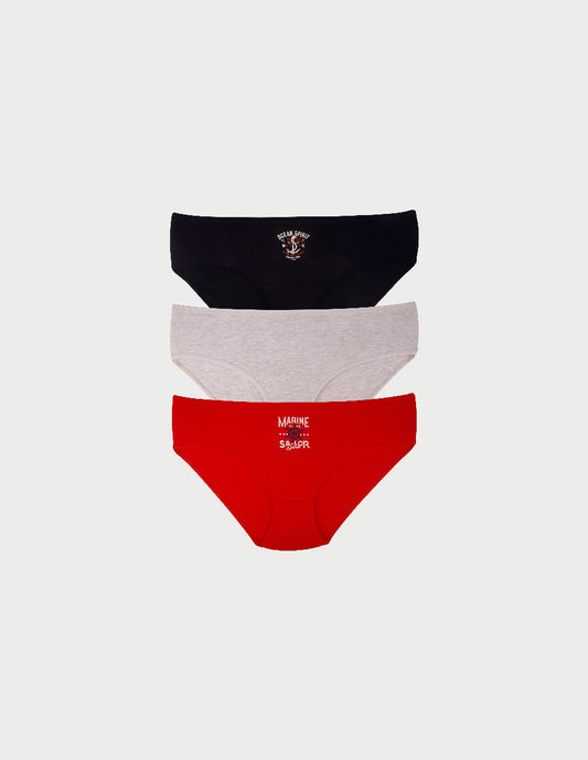 3-Pack Cotton Avg. Brief