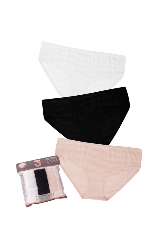 3-Pack Cotton Avg. Brief