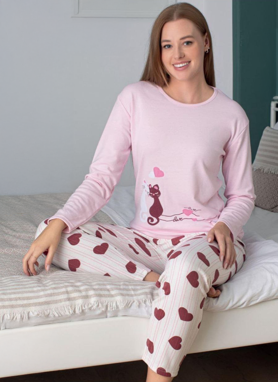 Cotton Interlock PJ Set