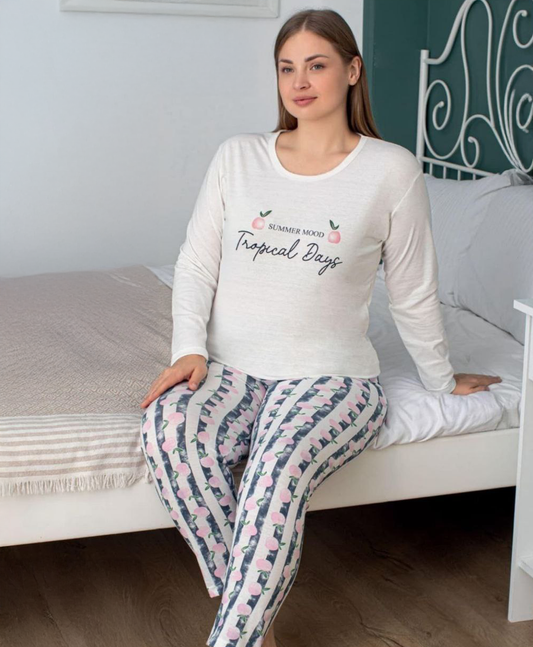 Light Cotton PJ Set