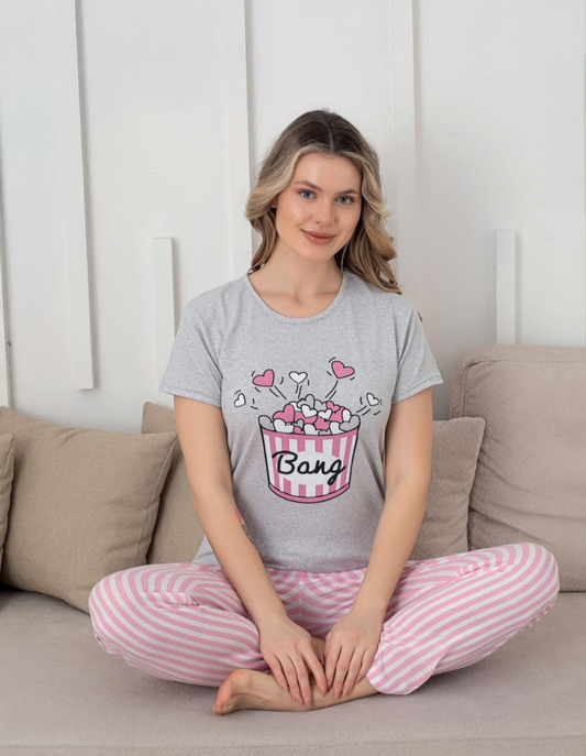 Light Cotton PJ Set