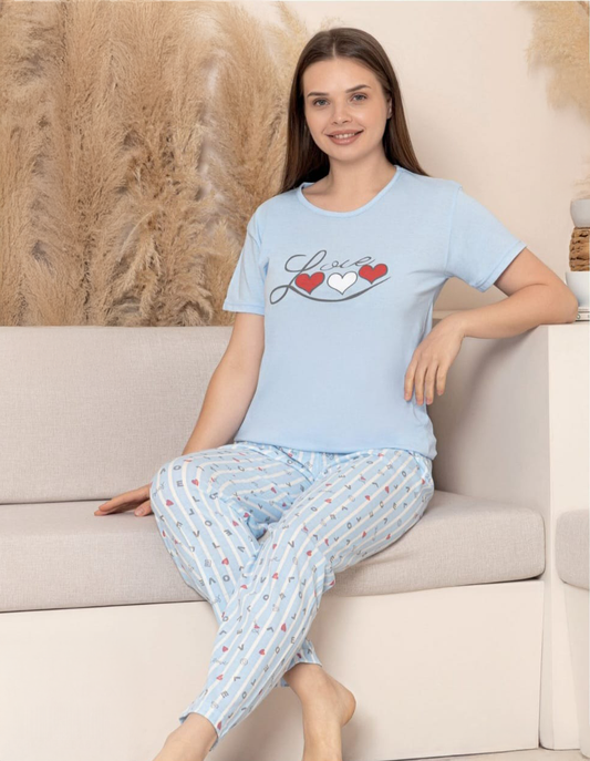 Light Cotton PJ Set