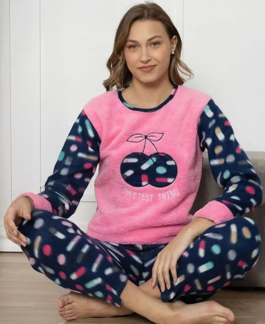 Coral Fleece PJ Set