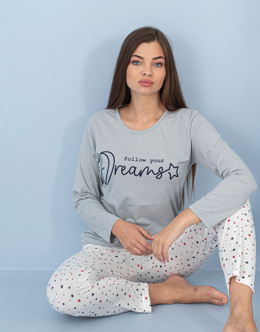Light Cotton PJ Set
