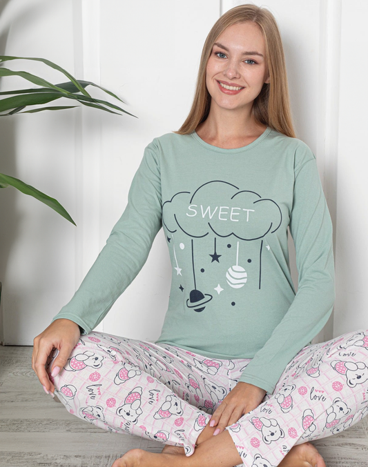 Light Cotton PJ Set