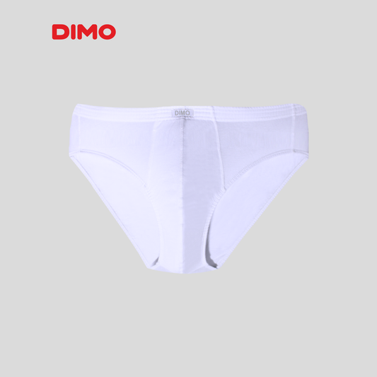DIMO - Cotton High Waist Brief - White