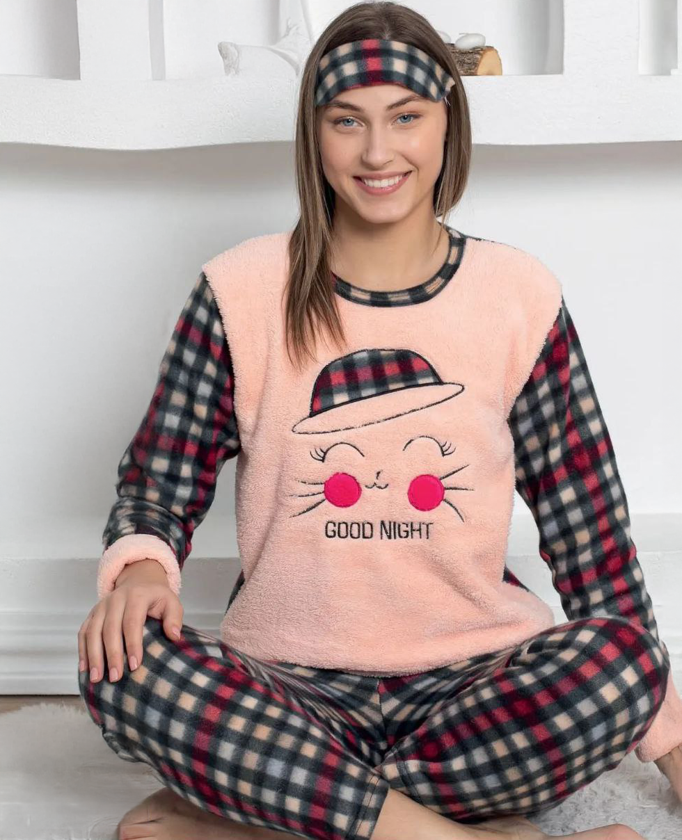 Coral Fleece PJ Set