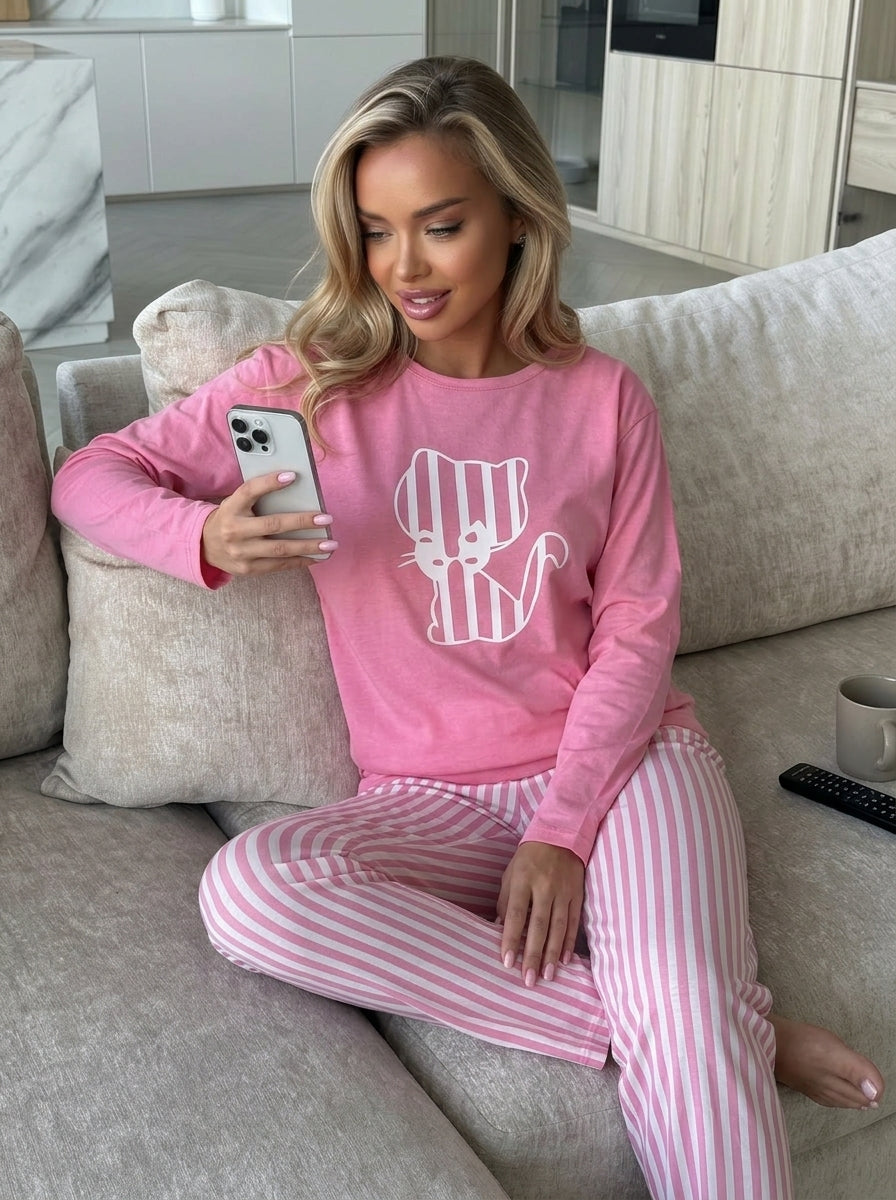 Interlock Thick Cotton PJ Set