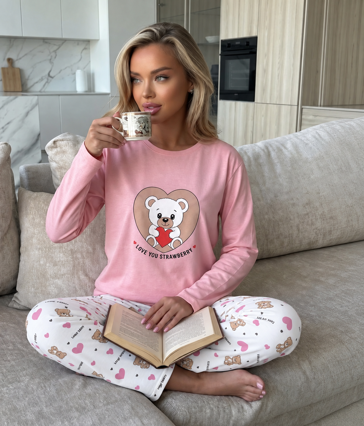 Interlock Thick Cotton PJ Set