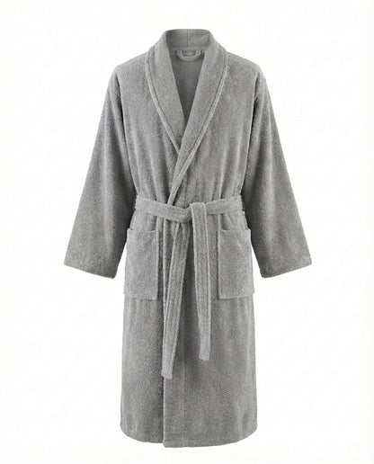 Unisex Terry Cotton Bathrobe with Belt