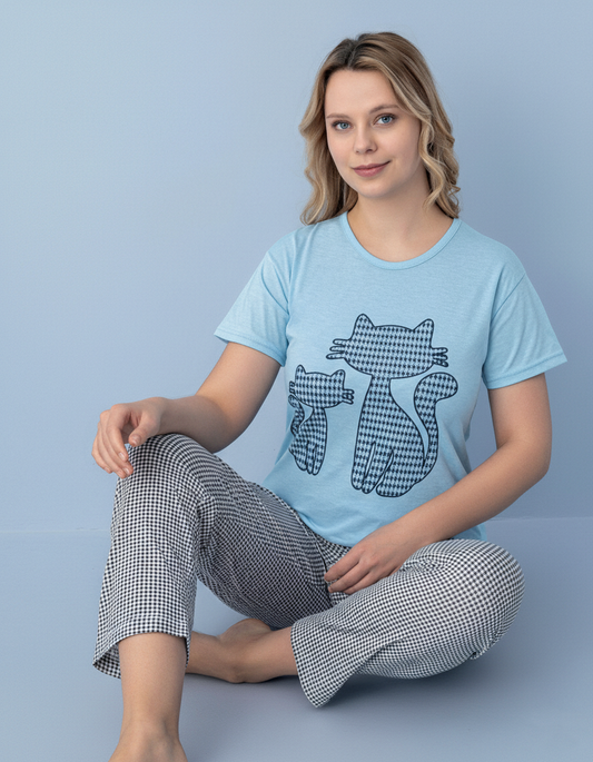 Light Cotton PJ Set