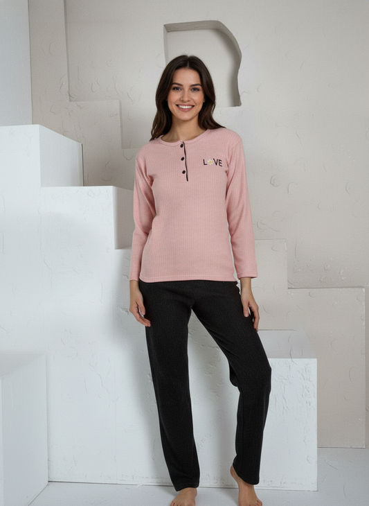 Thick Cotton PJ Set