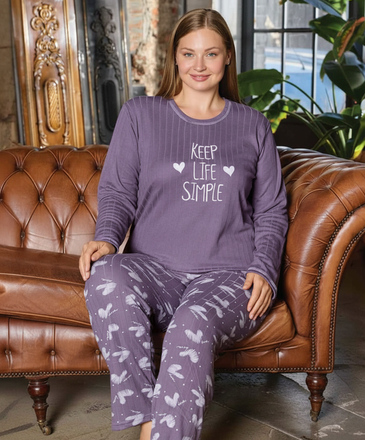 Thick Interlock Cotton PJ Set