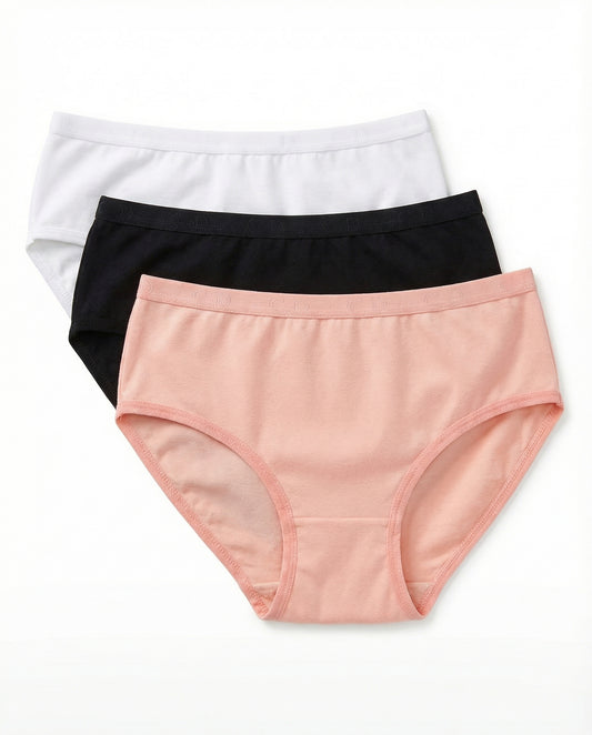 Cotton High Waist Inner Towel Panties