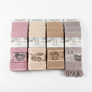 3-Pack Kitchen Cotton Towel 30x65