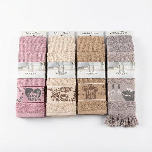 3-Pack Kitchen Cotton Towel 30x65