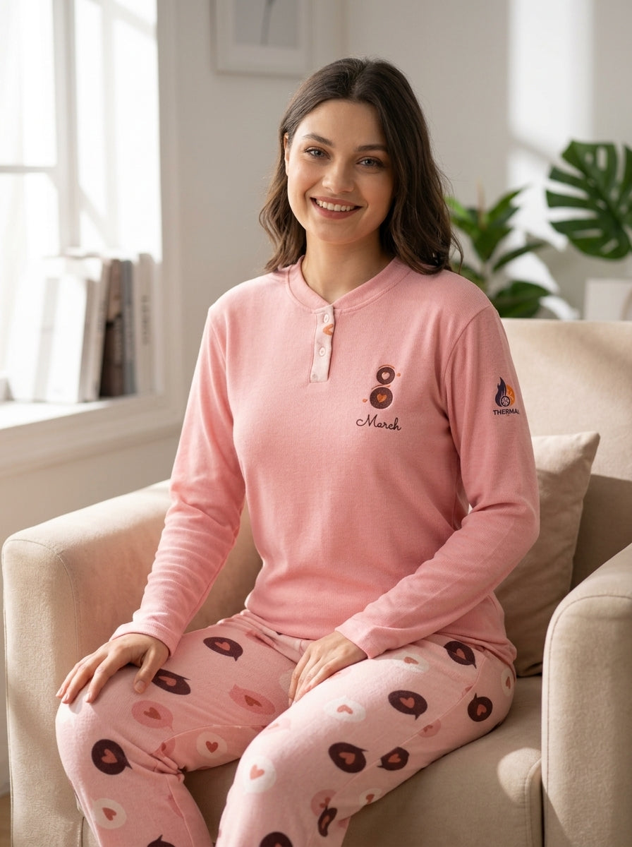 Soft Thin Thermal PJ Set