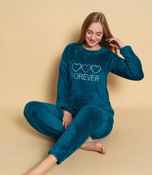 Fur Fleece PJ Set