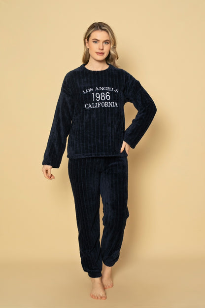 Fur Fleece PJ Set