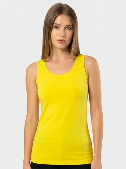 Stretchy Cotton Tank Top