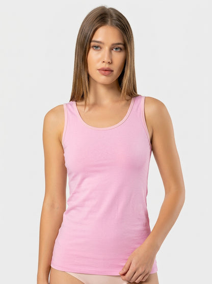 Stretchy Cotton Tank Top