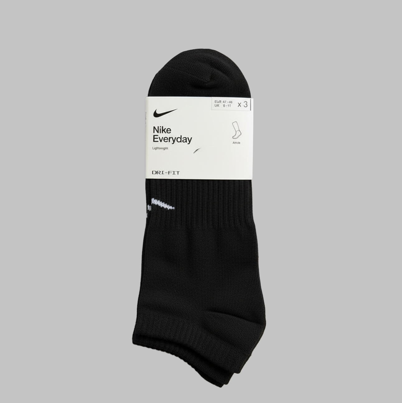 3-Pack Low-Cut Men's Socks