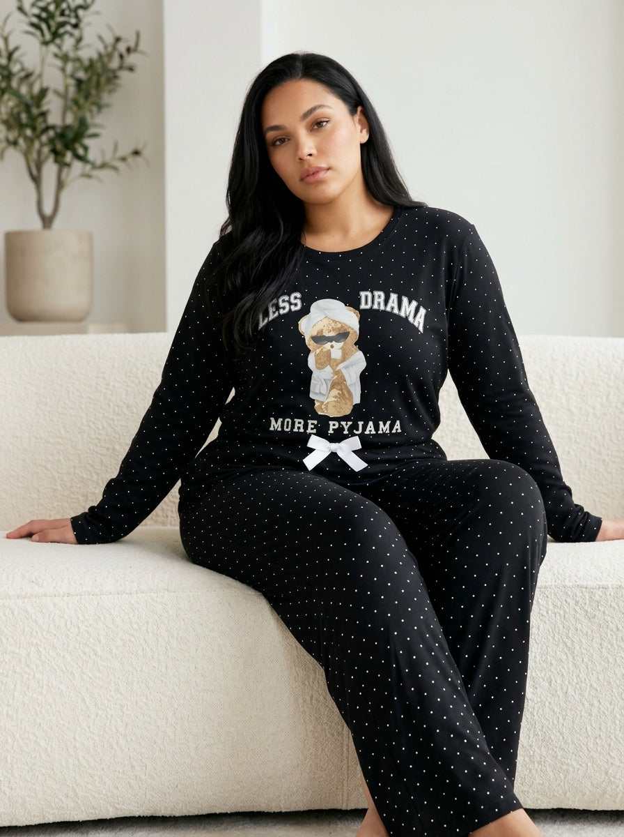 Soft Stretch Cotton PJ Set