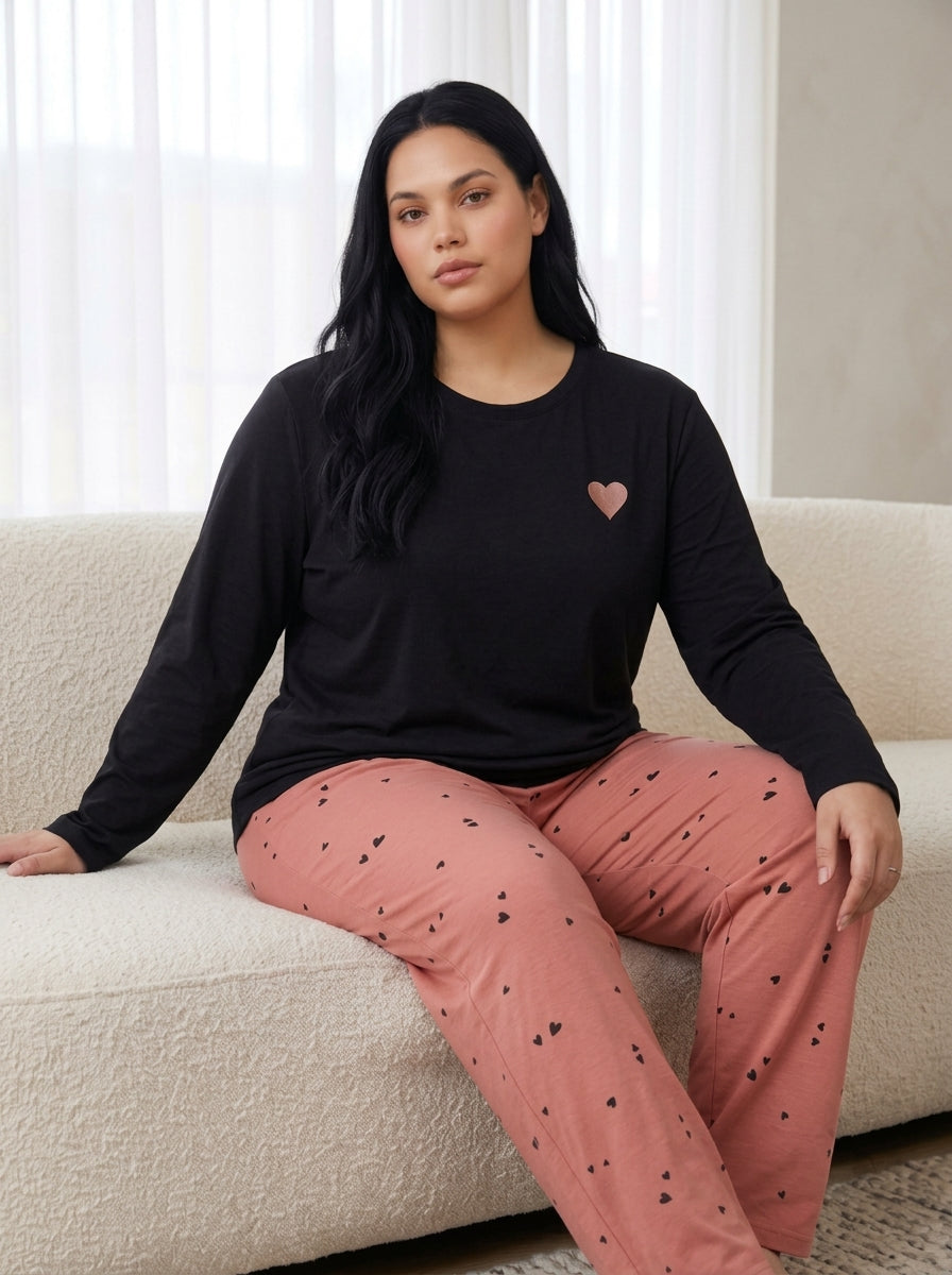 Soft Stretch Cotton PJ Set