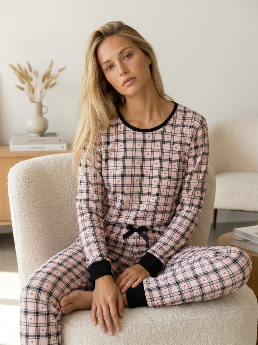 Soft Stretch Cotton PJ Set