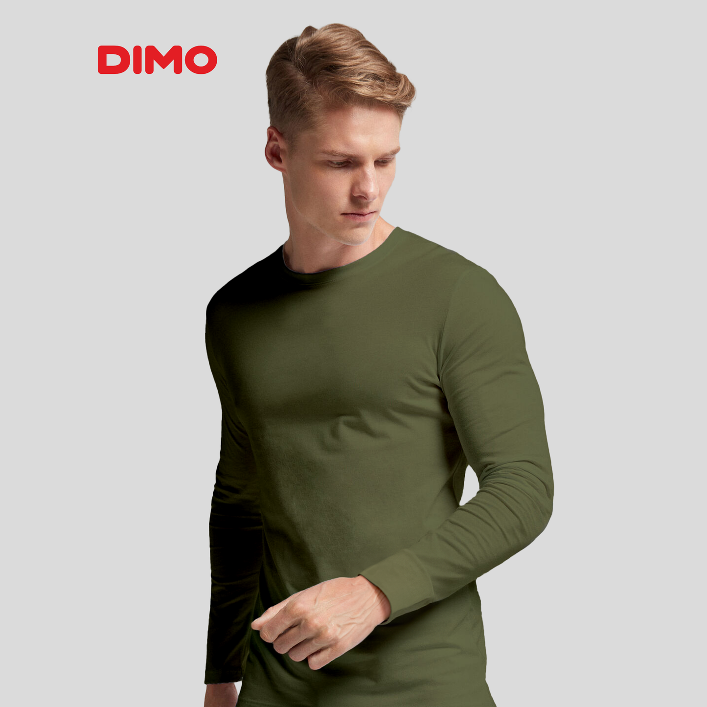 DIMO - Cotton Long Sleeve High Neck Undershirt