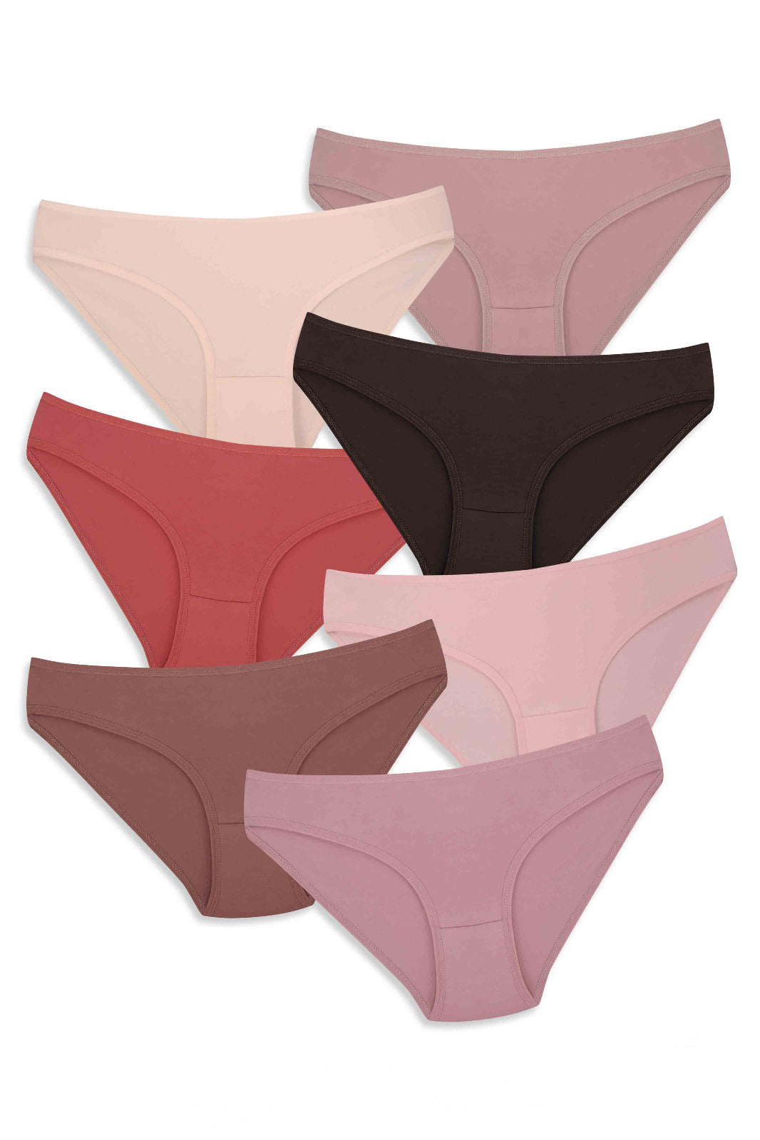 7-Pack Cotton Bikini