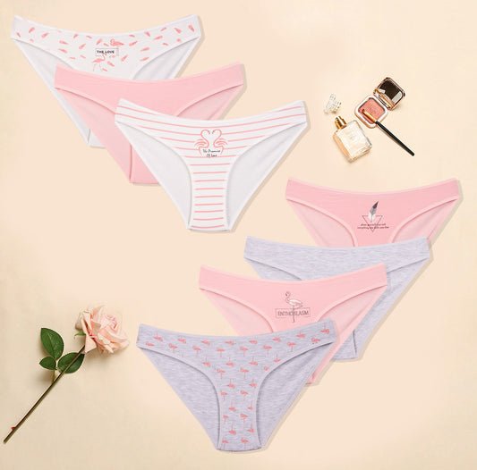 7-Pack Cotton Bikini