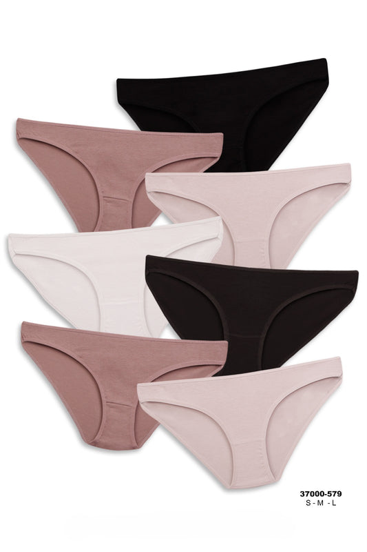 7-Pack Cotton Bikini