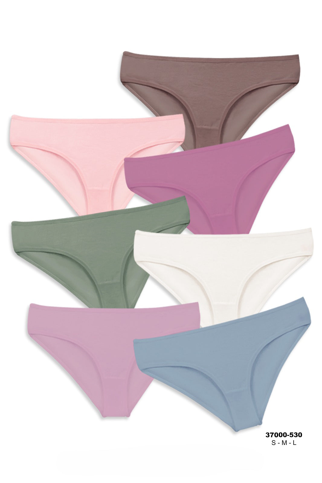 7-Pack Cotton Bikini