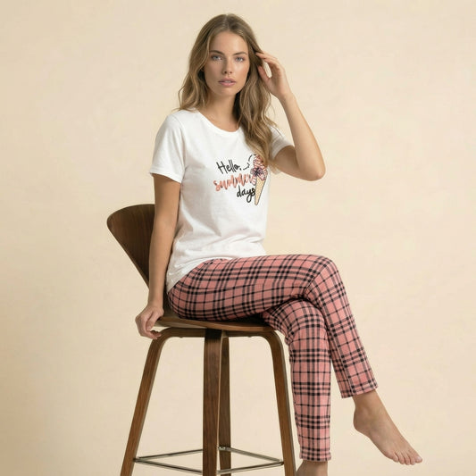 Light Cotton PJ Set