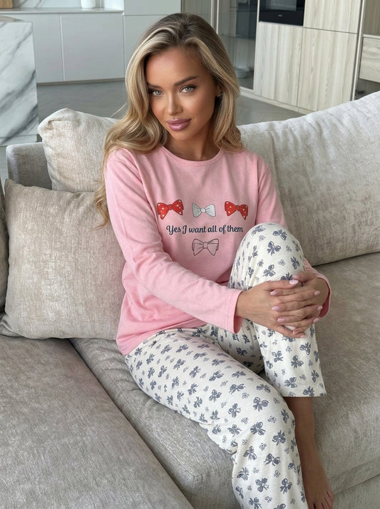 Interlock Thick Cotton PJ Set