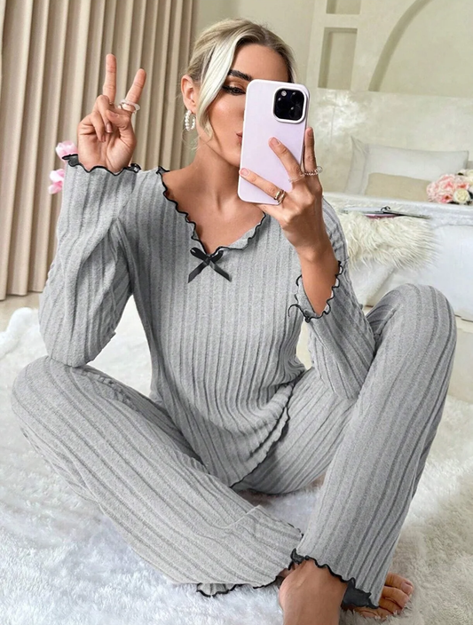 Thin Interlock PJ Set