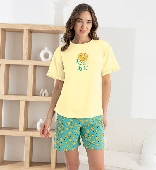 Pure Cotton Shorts Set